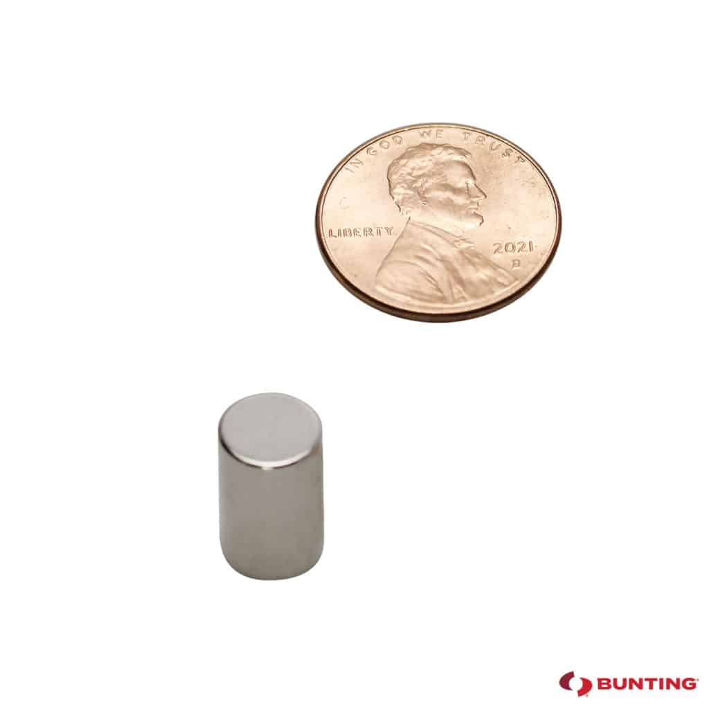 Neodymium Disc Magnets, N52, Plated
